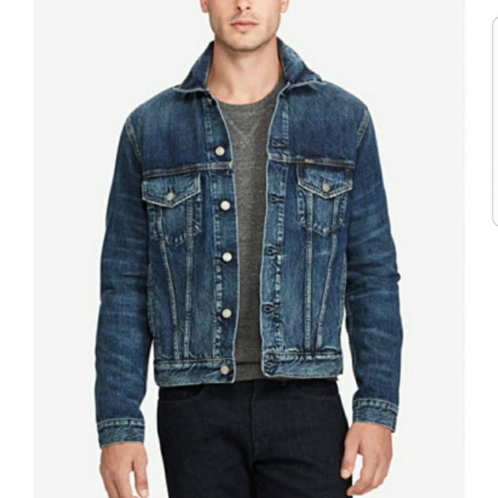 Ralph Lauren denim trucker Jacket  MEDIUM
